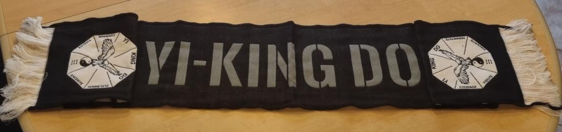 Embroidered scarf